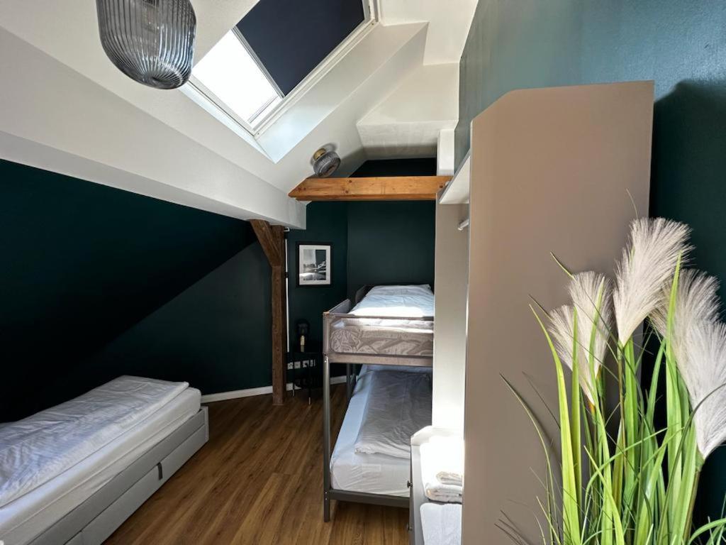 לייפציג Nr 14 - Hochwertiges 3 Zimmer Maisonette Appartment Mit Grosszugigen Wohnbereich Und Balkon מראה חיצוני תמונה